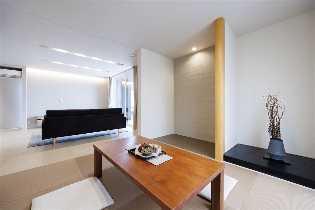 仏間としても使える、モダンな和室