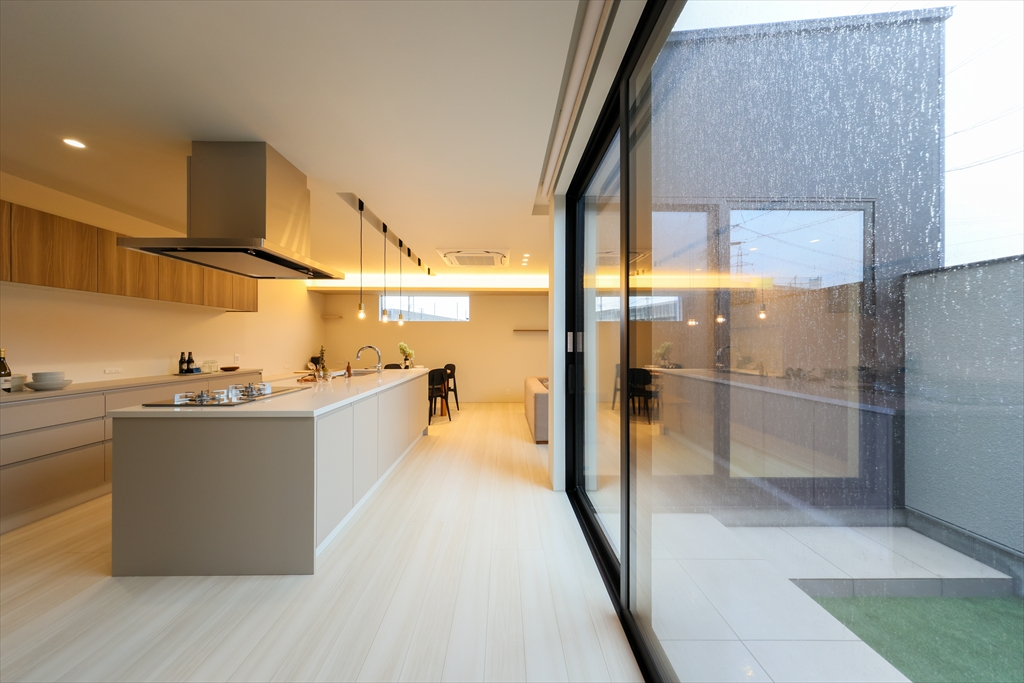 ノイズレスな空間設計がポイント